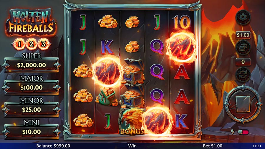 Molten Fireballs slot