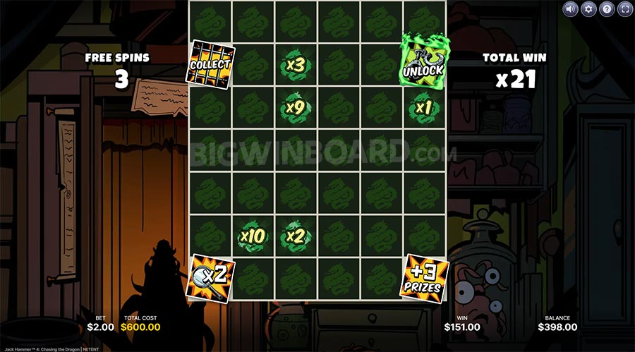 Jack Hammer 4 slot