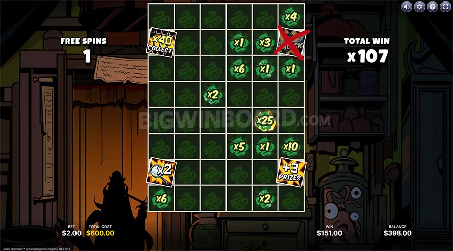 Jack Hammer 4 slot
