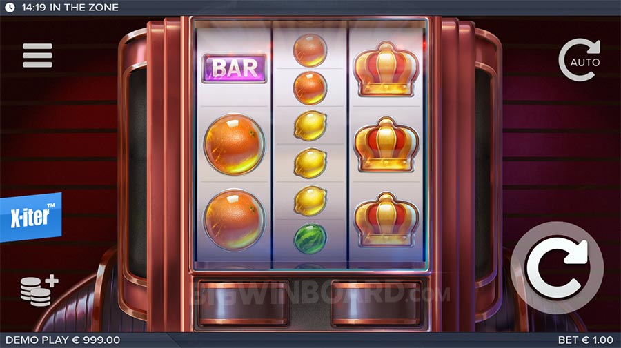 In the Zone slot