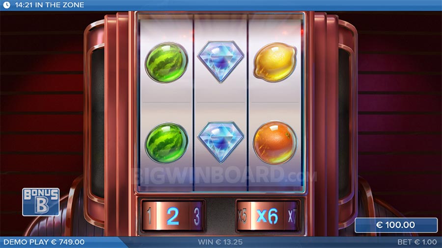 In the Zone slot