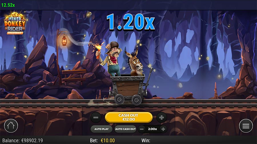 Miner Donkey Rider slot
