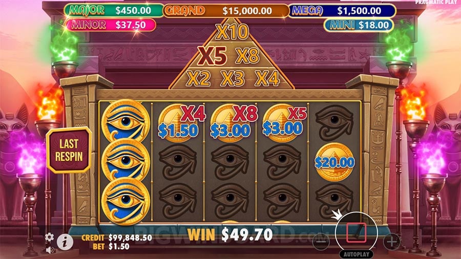 Mummy's Jewels slot