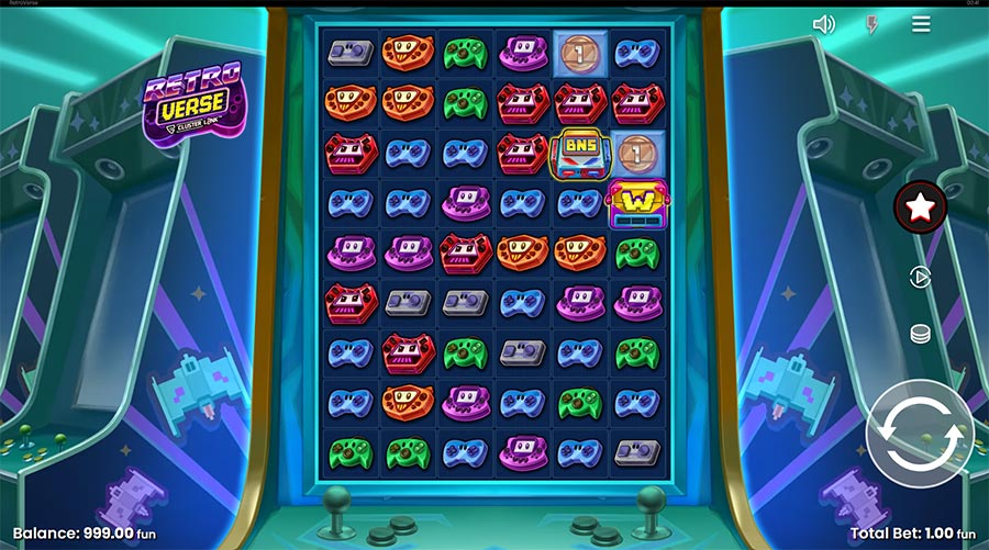 Retroverse slot