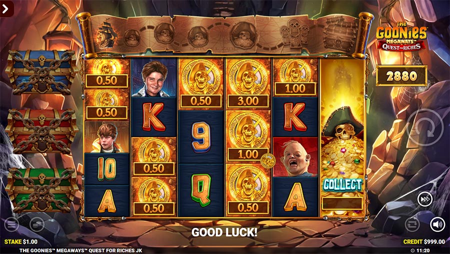 The Goonies Quest For Riches slot