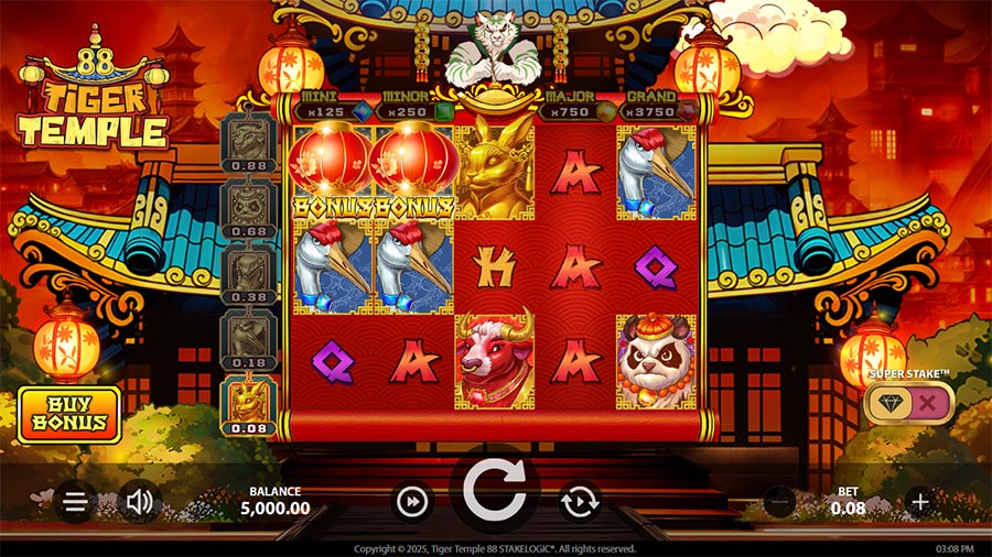 Tiger Temple 88 slot