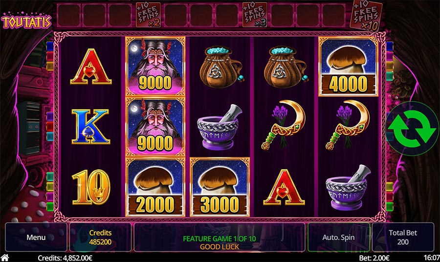 Toutatis slot