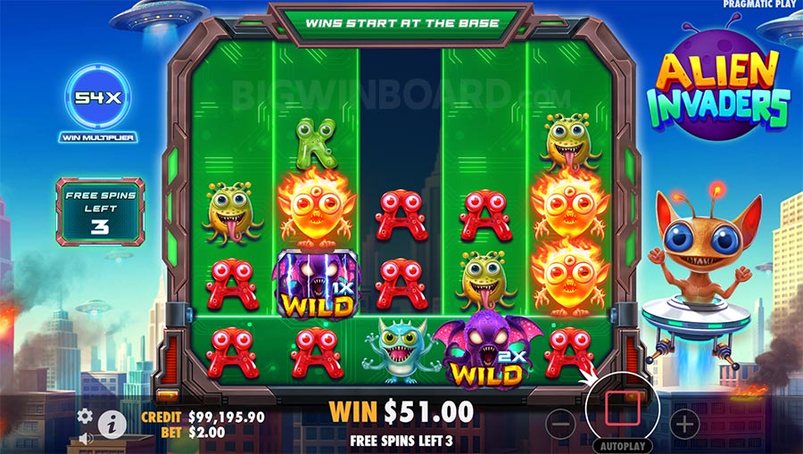 Alien Invaders slot