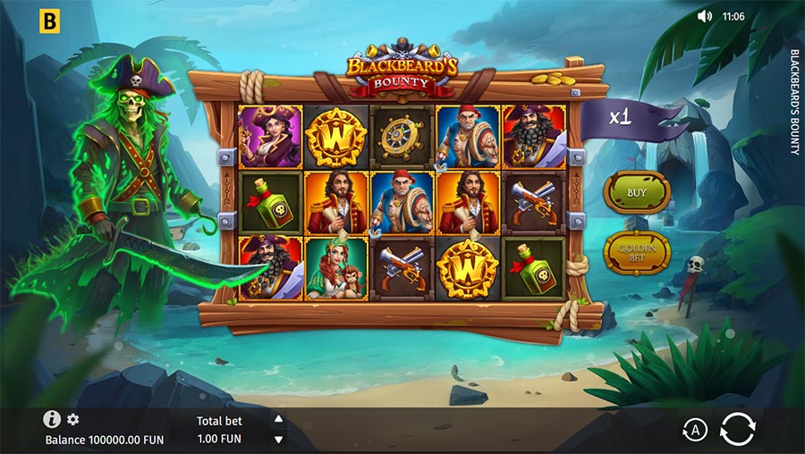 Blackbeard's Bounty slot