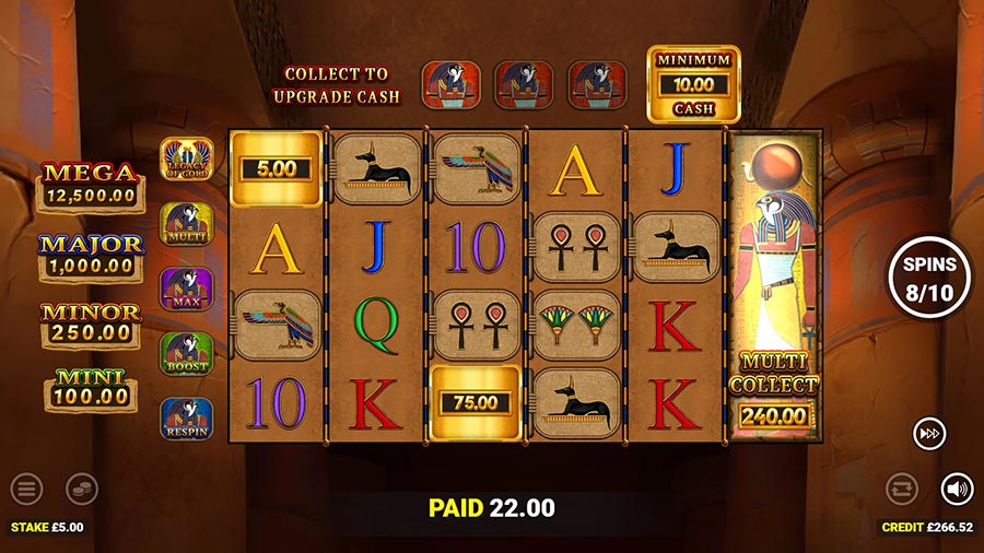 Eye of Hours Legacy of Gold slot