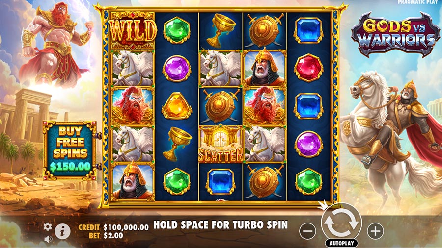 Gods vs Warriors slot