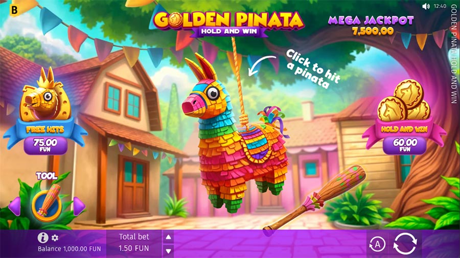 Golden Pinata Hold & Win slot
