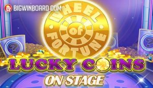Wheel of Fortune Lucky Coins on Stage