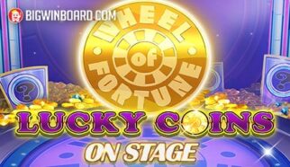 Wheel of Fortune Lucky Coins on Stage slot