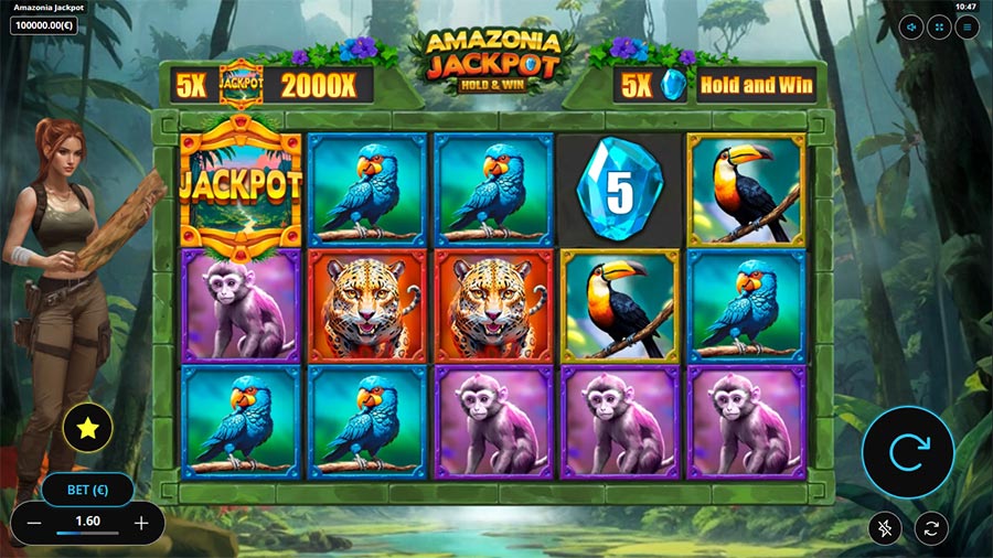 Amazonia Jackpot slot