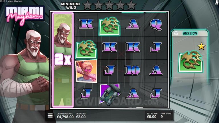Miami Mayhem (Hacksaw Gaming) Slot Review & Demo