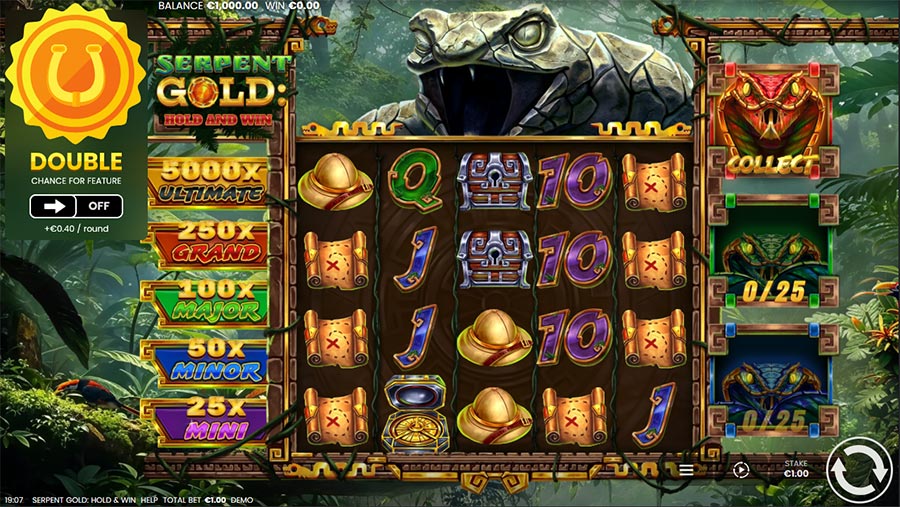 Serpent Gold Hold & Win slot