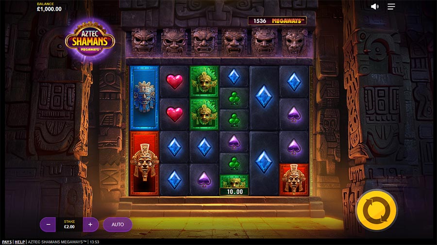 Aztec Shamans Megaways slot by Max Win Gaming