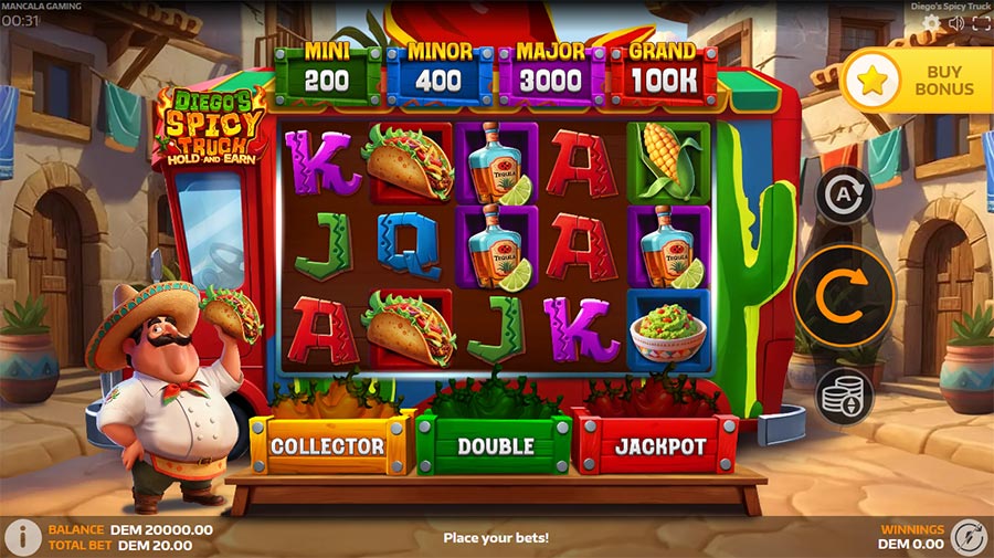 Diego's Spicy Truck slot