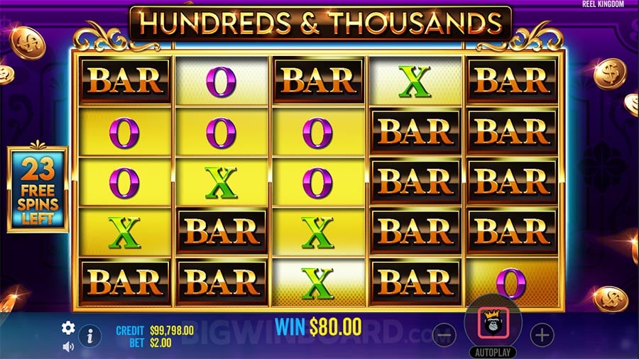 Hundreds and Thousands slot