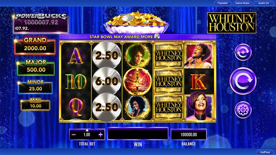 PowerBucks Whitney Houston slot