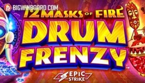 12 Masks of Fire Drum Frenzy slot