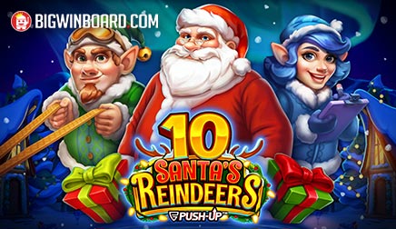 10 Santa's Reindeers slot