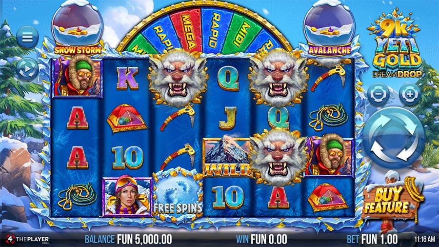9K Yeti Gold slot