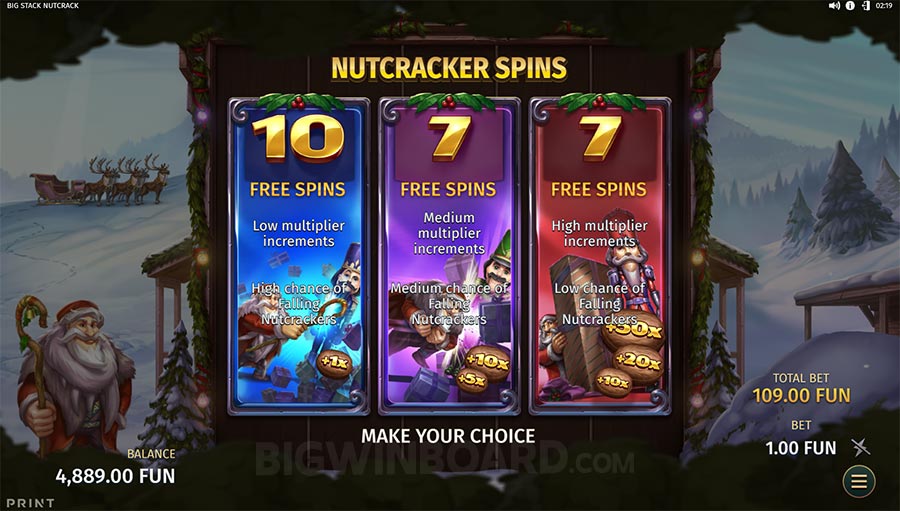 Big Stack Nutcrack slot