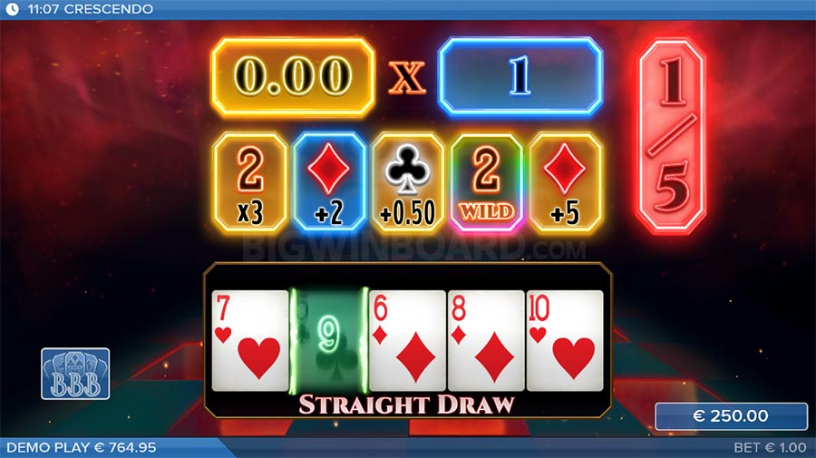 Crescendo slot