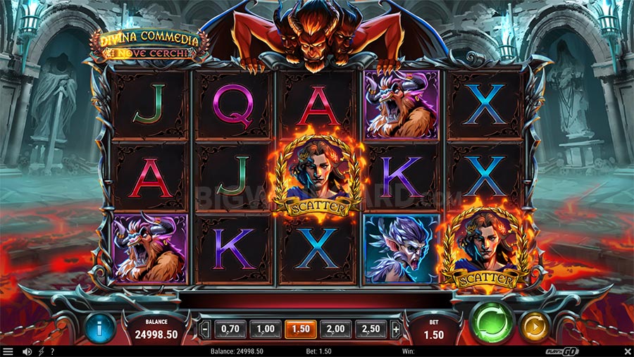 Divina Commedia I Nove Cerchi slot