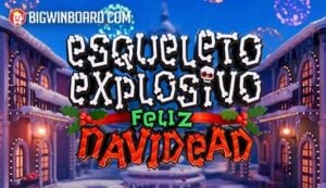 Esqueleto Explosivo Feliz Navidead slot