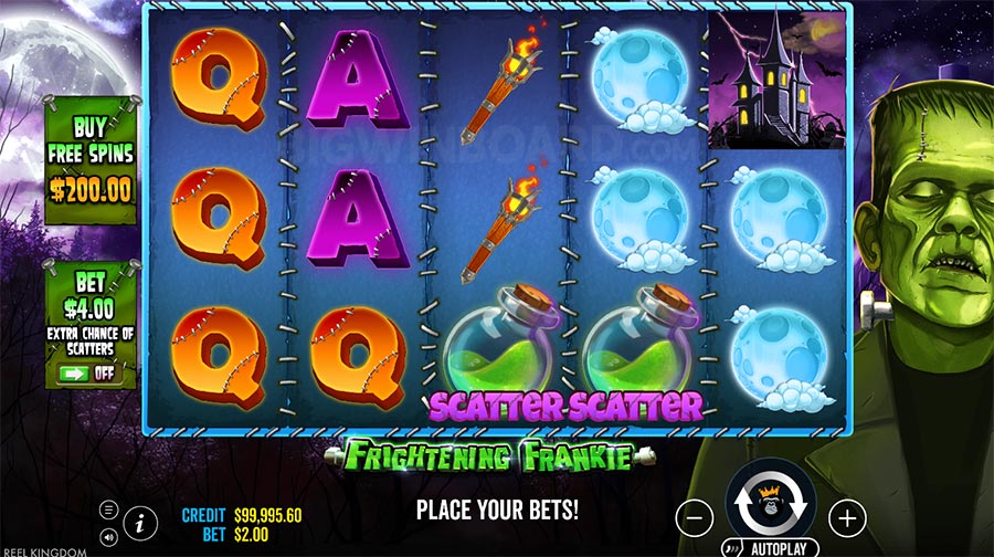 Frightening Frankie slot