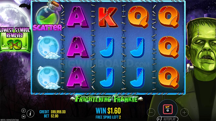 Frightening Frankie slot