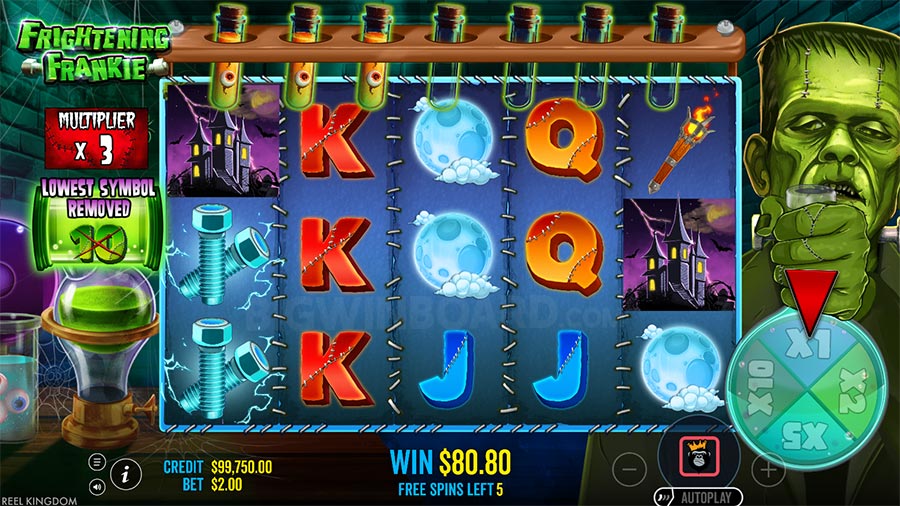 Frightening Frankie slot