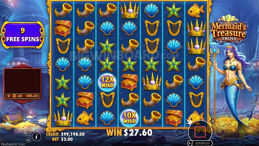 Mermaid's Treasure Trove slot