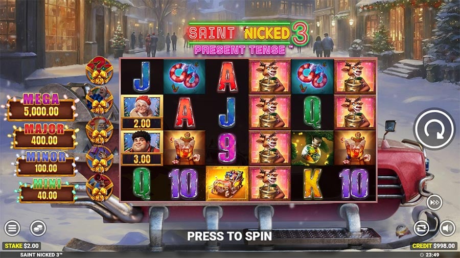 Saint Nicked 3 slot