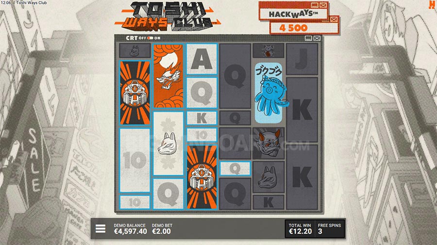 Toshi Ways Club slot