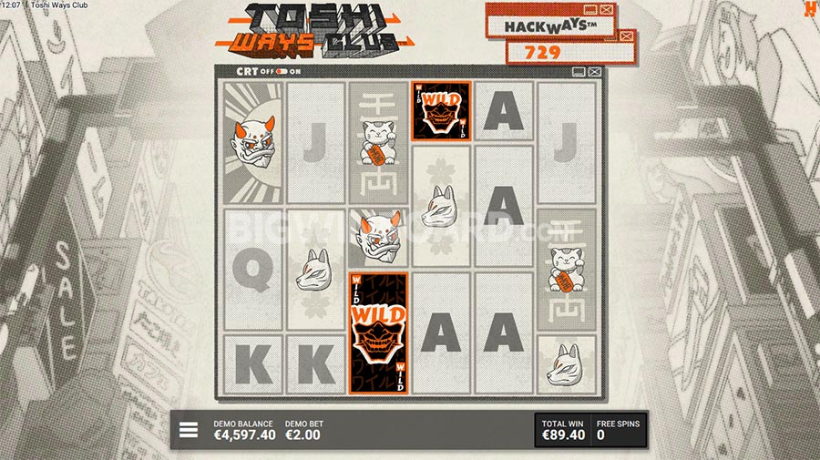 Toshi Ways Club slot