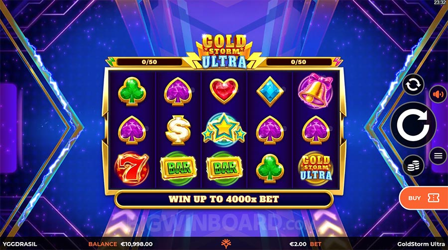 Goldstorm Ultra slot