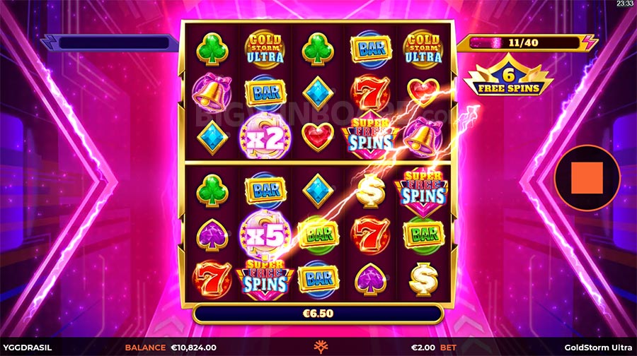Goldstorm Ultra slot