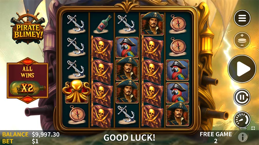 Pirate Blimey slot