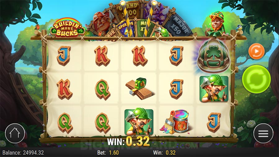 Buildin' More Bucks slot