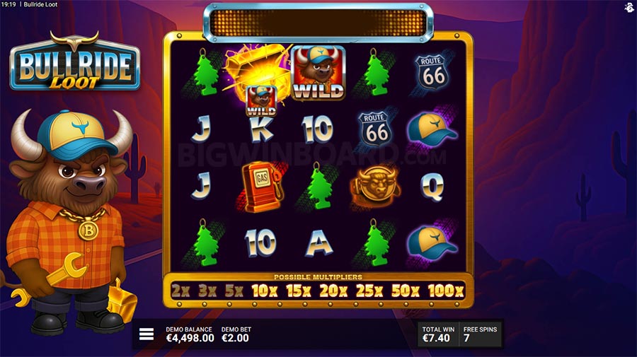 Bullride Loot slot