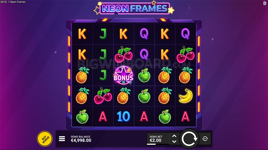 Neon Frames slot