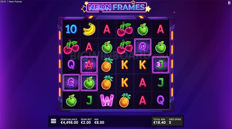 Neon Frames slot