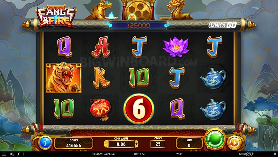 Fangs & Fire slot