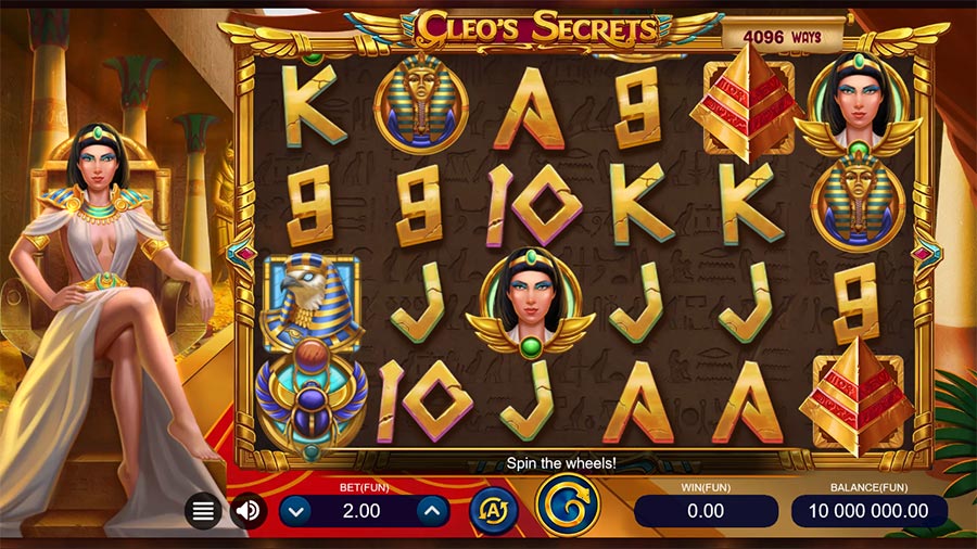 Cleo’s Secrets slot