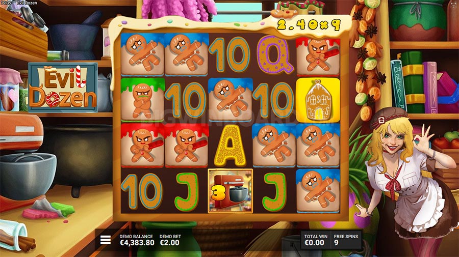 Evil Dozen slot