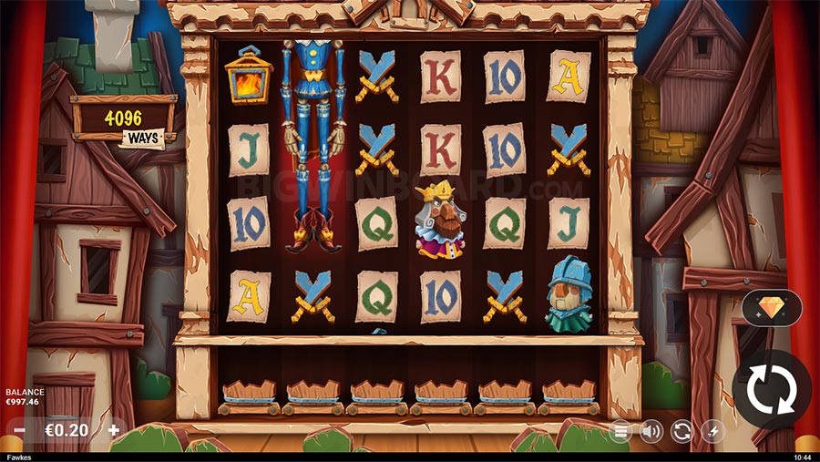Fawkes slot